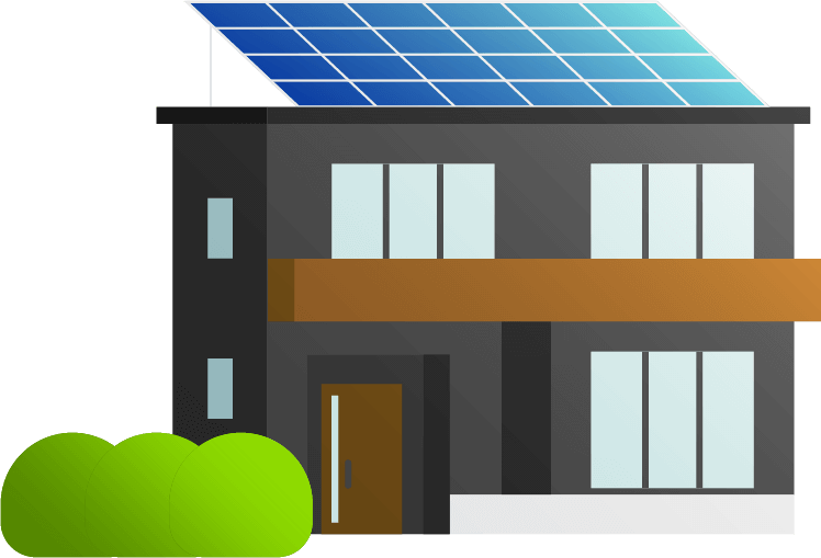 太陽光発電・ソーラーパネル設置業者 株式会社あおい住建 家1